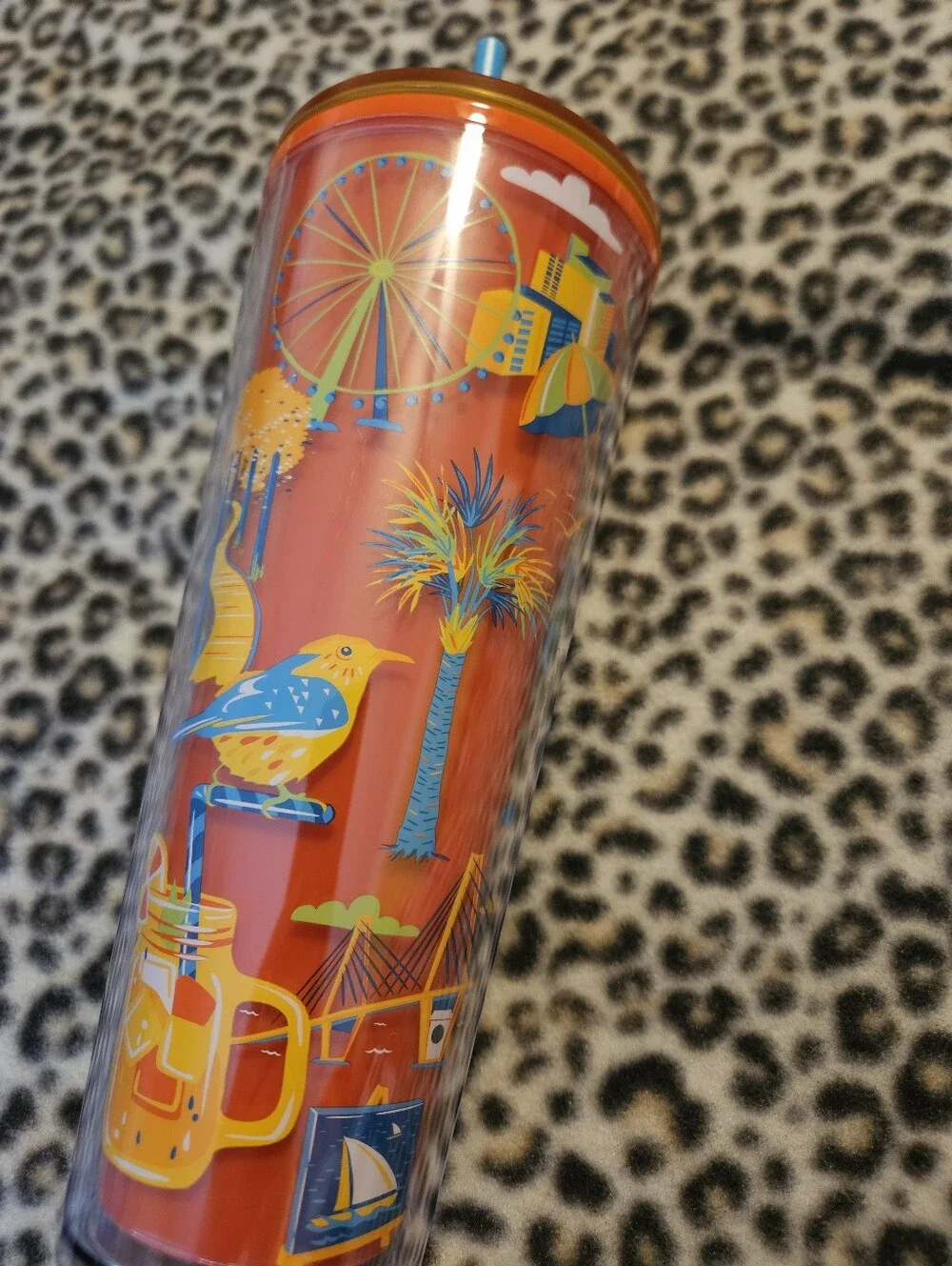 2024 Starbucks Discovery Series South Carolina Travel Tumbler, EUC, 24 fl. oz.